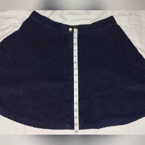 Forever 21 Faux Cuorderoy Skirt Size L - Picture 3 of 6